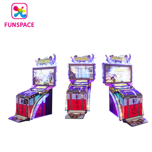 Funspace Coin Machine Operated Ticket2プレーヤー2台のデバイスが一緒に遊ぶオンラインガンシューティングアーケードゲーム機 - Product Image 4