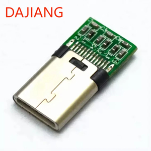 Dajiang סוג לוגו מותאם אישית c usb מחבר זכר מחבר העברת נתונים במהירות גבוהה מתאם oem עם תכונות מהירות גבוהה