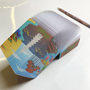 Bloc de notas de papel elegante con impresión personalizada, bloque de notas adhesivas de cubo para promoción - Product Image 3