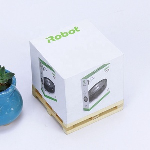 Palé de madera adhesivo promocional, notas, cubos de cubo, almohadillas de papel, personalizado, cubos cuadrados con paleta - Product Image 1