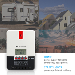 高効率20A/30A/40A MPPTソーラー充電コントローラ12V/24V最大PV <span class=keywords><strong>100V</strong></span> MPPTソーラーコントローラ