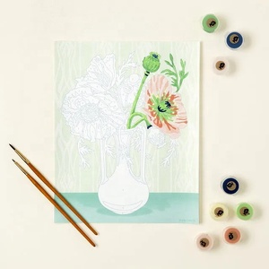 DIY Painting <strong>Canvas</strong> Art Craft Paint by Numbers for Home Decoration
