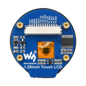 1.28 inç dokunmatik LCD modülü yuvarlak LCD modülü dokunmatik Panel 240x240 çözünürlük IPS SPI ve I2C ahududu Pi Pico Arduino için