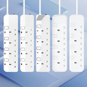 <strong>Multi</strong> <strong>Socket</strong> EU Plug 3 Pin Type C <strong>with</strong> <strong>Switch</strong> - Product Image 4