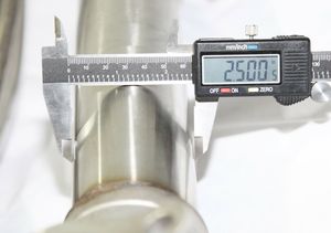 SS 2.5 "Honda 2016-2018 Civic için iniş borusu 1.5 Turbo EX SI FC FK7 iki adet tasarım - Product Image 6