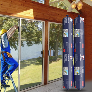 Hervorragende Elastizität Gute Zähigkeit Weiß Schwarz Glas dicht mittel für Tür und Fenster