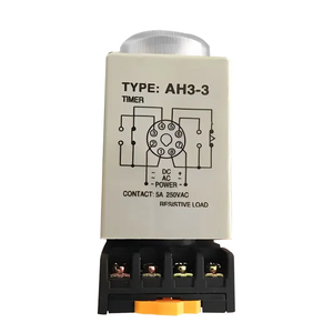 รีเลย์ไฟฟ้าอิเล็กทรอนิกส์ AH3-3จิ๋วสำหรับจับเวลาการรีเลย์5A ป้องกันการโหลดปัจจุบันและวัตถุประสงค์ทั่วไปใช้แบบปิดผนึก - Product Image 6