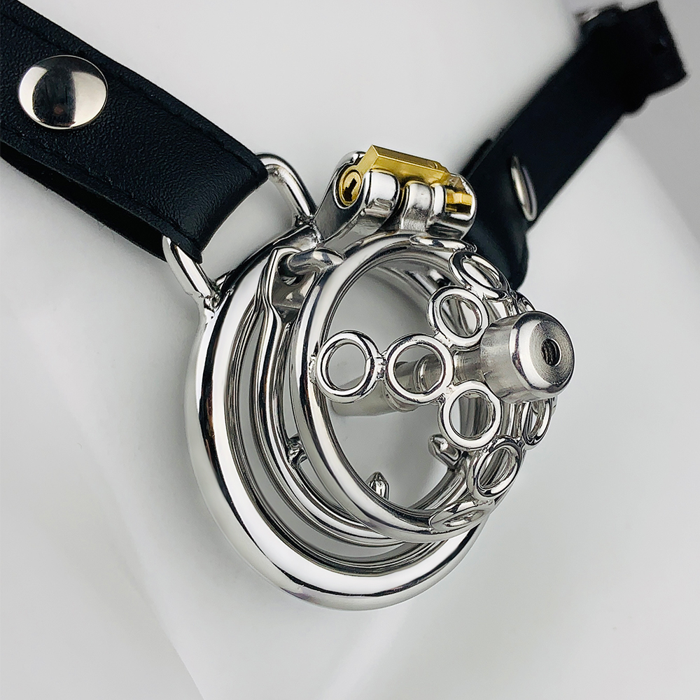 anneau rond + ceinture + cathéter-argent