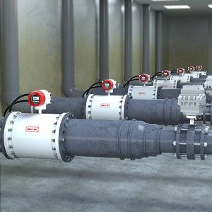 IECEx Certificate Dn300 Flow Rate LCD Display Electromagnetic <strong>Flowmeter</strong> - Product Image 5