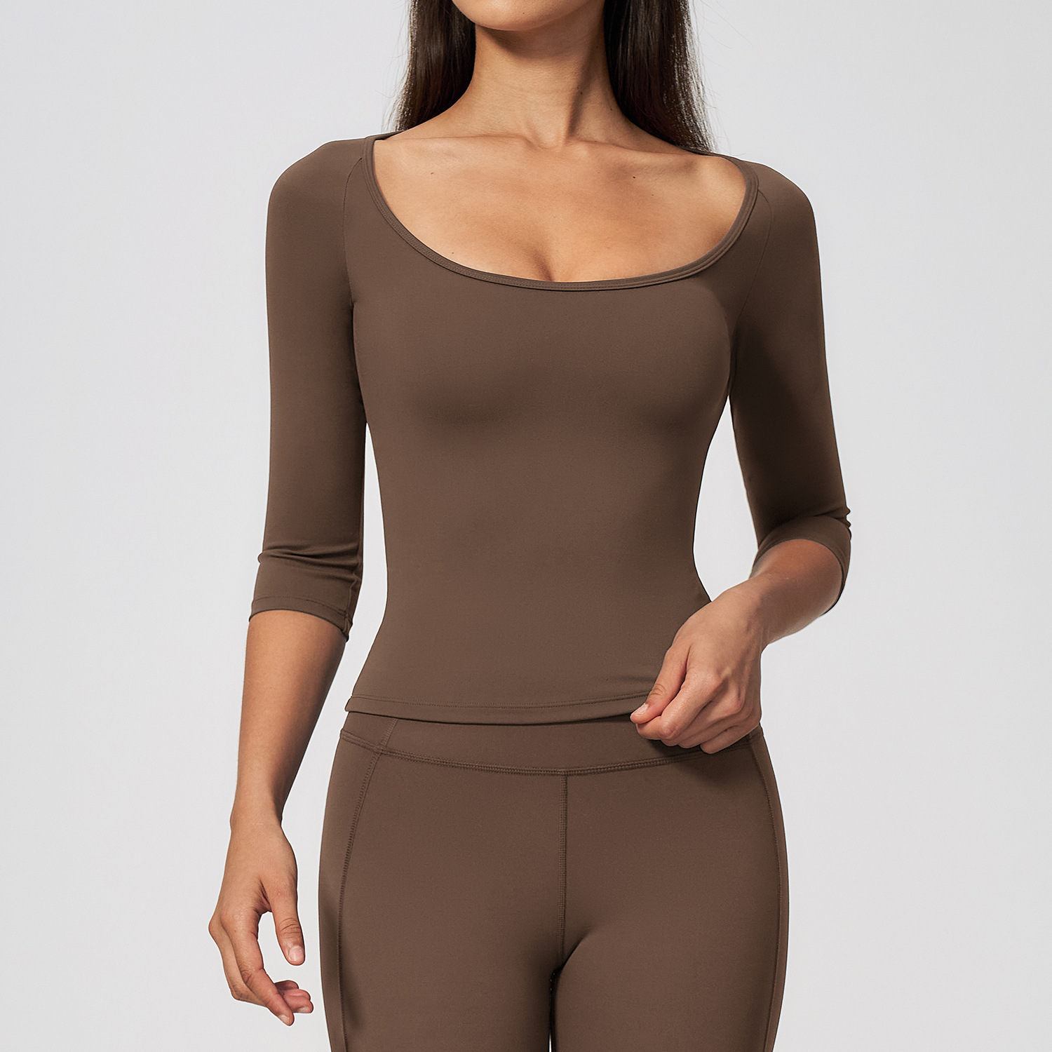 Haut marron