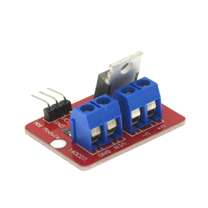 0-24V Top Mosfet Button IRF520 MOS Treiber modul Für MCU ARM Raspberry pi - Product Image 5