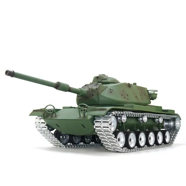 1/16 US. M60A3 Shooting BB Radio Remote Control Battle Tank Toys 2.4Ghz Smoke Sound Military RC Tank Model