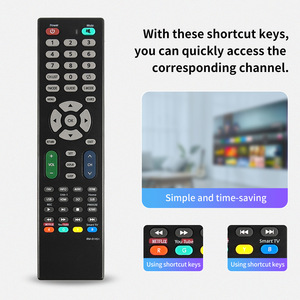 RM-014S รีโมทคอนโทรลอเนกประสงค์แบบออลอินวัน + สำหรับ Samsung,LG,RCA,Sony,Sharp,Panasonic,Toshiba, HITACHI & Sanyo, VIZIO, TCL & Philips,AOC - Product Image 2