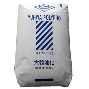 F600 yuhwa HDPE เกาหลีเกรด P600ไหลสูง PE100อัดขึ้นรูปวัสดุ HDPE สีดำ/ธรรมชาติสำหรับท่อ - Product Image 1