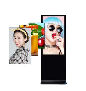 Android network stand tv verticale 43 pollici ultra sottile free standing lcd pubblicità lettore touch screen display digitale - Product Image 1
