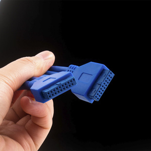 <strong>USB</strong> <strong>3</strong>.<strong>0</strong> Back Panel Motherboard 20pin <strong>Header</strong> 4Port USB3.<strong>0</strong> Hub Splitter Internal Bracket Adapter - Product Image 4