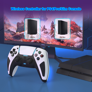 Controlador inalámbrico para PS4, controlador inalámbrico P4 con doble vibración Turbo de alta sensibilidad para disparo automático y almohadilla multitáctil. - Product Image 2