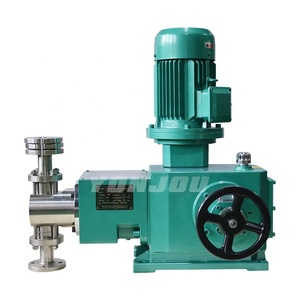 Pompa dosatrice per acido chimico con misurazione automatica a membrana programmabile a stantuffo - Product Image 1