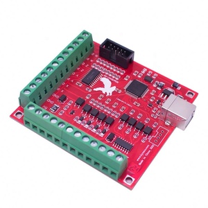 Kit de tarjeta de Control de movimiento CNC impulsado por Mach3 Tarjeta controladora CNC USB de 4 ejes Placa de ruptura de 100Khz Compatible con WinXP Win7 - Product Image 3