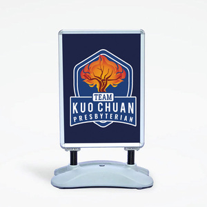 水基铝路面标志海报户外高品质菜单展示架框架广告板 - Product Image 6
