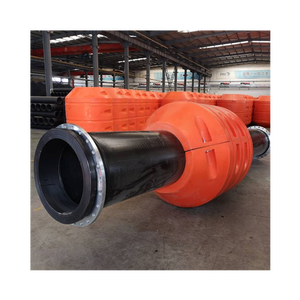 Tubos de dragado de HDPE respetuosos con el medio ambiente, Flotadores para tuberías flotantes - Product Image 1