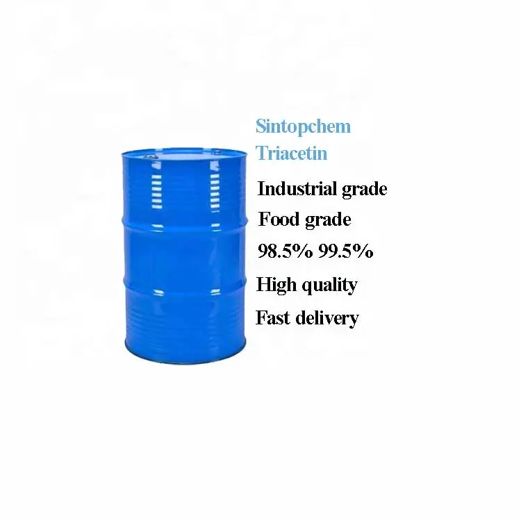 Triacetin industrial de grado alimenticio, precio competitivo, entrega rápida, CAS 102-76-1 98.5% 99.5%