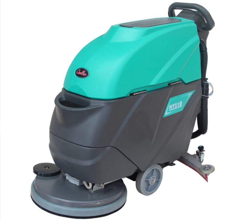 other cleaning equipment  Walk behind floor scrubber dry press cleaning scrubber machine with battery for school
