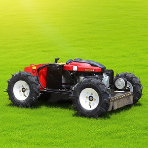 Kendinden tahrikli 19propelled endüstriyel robotik çim kırıcı Orchard orman çok fonksiyonlu Weeder uzaktan kumanda dört tekerlekli çim biçme makinesi - Product Image 4