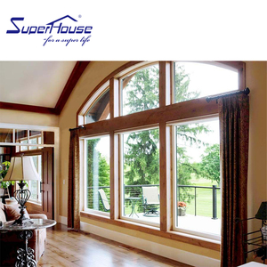Florida Hurricane Impact Resistant Arch Fixed <strong>Big</strong> Picture <strong>Window</strong> Anti Stealing Customizable Glass <strong>windows</strong> for Home - Product Image 6