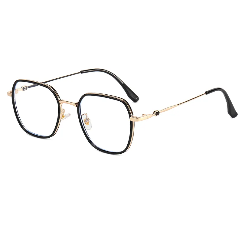 New Metal Spectacle-frames Glasses Anti-Blue Light Glasses Eye Protection Glasses Wholesale