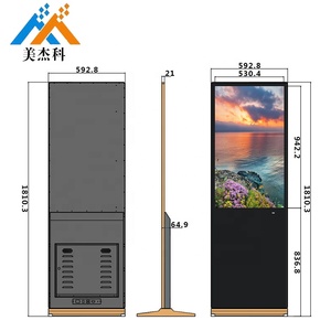 49 55 65 дюймов Android LCD рекламный экран киоск напольная подставка Digital Signage Тотем с программным обеспечением для дистанционного управления