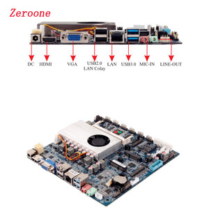 Intel 6th Skylake Celeron 3855U işlemci Mini ITX anakart HD grafik 510 destek DDR3L16GGB - Product Image 6