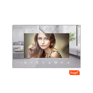 Sistema di videocitofono ip a 2 fili per lavori in appartamento con l'app tuya. Telecomando