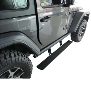 Yüksek kaliteli led ışık güç otomatik elektrikli pedal araba koşu kurulu otomatik yan adımlar MITSUBISHI L200 2012 2019 2022