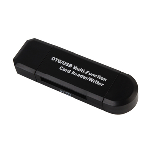 多合一微型USB OTG至USB 2.0适配器，带SD TF读卡器外部安装，适用于安卓手机和笔记本电脑 - Product Image 3