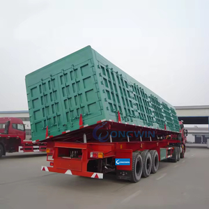 物有所值中国2轴或<span class=keywords><strong>3</strong></span>轴侧自卸车半挂车11米侧自卸车半挂车