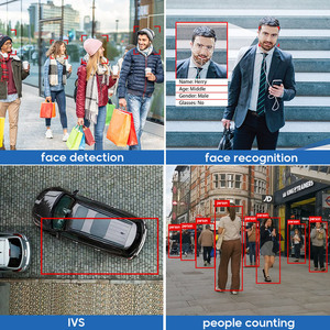 DH riconoscimento del volto motorizzato Vari-focale parcheggio ANPR 12MP 8MP 4MP IR Dome Bullet Box Wiz Mind X serie IP Camera