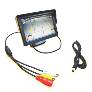 4.3 Inch Car TFT <strong>LCD</strong> Parking <strong>Reverse</strong> Monitor with Rear View 12V Radar <strong>Sensor</strong> Car Mirror Camera 4.3 Inch <strong>LCD</strong> Screen - Product Image 4