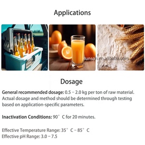 Cấp thực phẩm <span class=keywords><strong>xylanase</strong></span> Enzyme bột 280000u/G (xys) cho thủy phân Xylan trong | phạm vi nhiệt độ rộng | Giảm Độ ĐụC rượu, vv. - Product Image 2