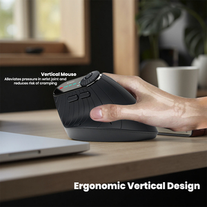 Großhandel Fabrik OEM <span class=keywords><strong>Custom</strong></span> 2.4G USB Inalambrico Sem Fio Mäuse Silent Optisch Wiederauf ladbar Drahtlos Ergonomisch Vertikal Maus