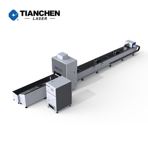 Máquina de corte por láser de tubo CNC profesional Tianchen TM230A 230mm 6m CARGA AUTOMÁTICA descarga 4000W IPG láser BMP PLT Cypcut - Product Image 3