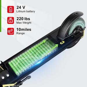 ODM OEM Tùy Chỉnh Trotinet Scooter Xe Máy Điện Flipper Zero 24V Kid Thanh Niên 180W Điện Xe Tay Ga Cho Thanh Thiếu Niên - Product Image 2