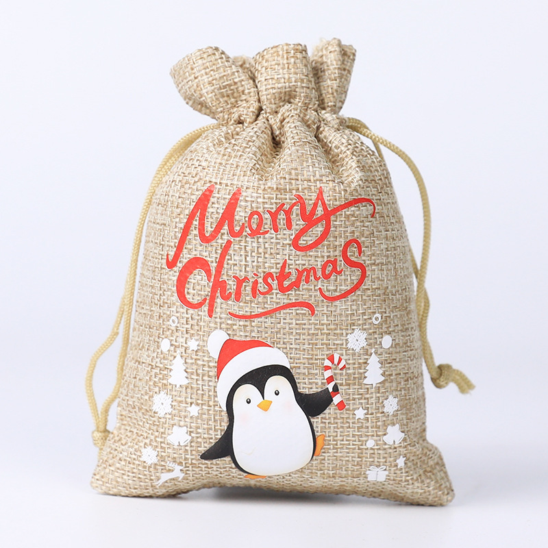 Pingouin canne de Noël