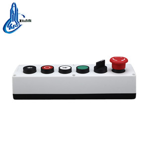 XDL35-B634 scatola di controllo industriale 6 fori interruttore di arresto di emergenza momentaneo stazione di controllo a pulsante impermeabile - Product Image 4