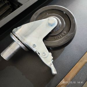 中国工場1.15*0.53*1.54mミニ足場ホイール付き折りたたみ式足場複数折りたたみ式 - Product Image 5
