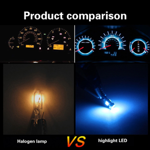 ZONGYUE araba dashboard işık geçirmez T5 led ışık için pano ışıkları için araba dashboard T5 3014 9SMD - Product Image 6