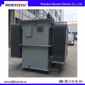 Oil Type Power Plant Transformers 500KVA <strong>1250KVA</strong> Three Phase <strong>11KV</strong> 0.44KV 60Hz Frequency Electronic Usage Input 35KV 132KV - Product Image 5