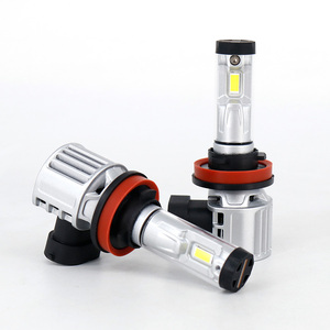LEDフォグランプホット販売マルチカラーDRLRGBファンレスLEDヘッドライト56WオールインワンLEDヘッドライト電球車用 - Product Image 2