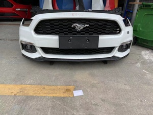 Radyatör ızgarası, fan ve sis farları ile donatılmış Ford Mustang g'in komple ön tampon montajı için - Product Image 3
