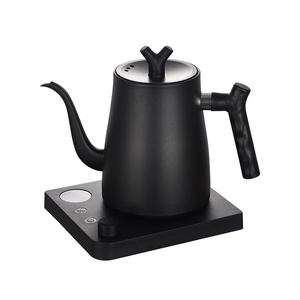 1000ML Stainless Steel Kettle Black <strong>Digital</strong> Smart Pour Over Coffee Tea <strong>Temperature</strong> Control Gooseneck Electric Kettle - Product Image 1